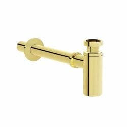 Vitra Lavabo Sifonu T Tipi, altın