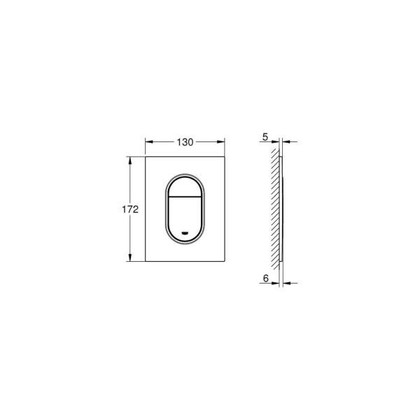 Grohe Nova Cosmo.S Rez.Panelı Mat Krom