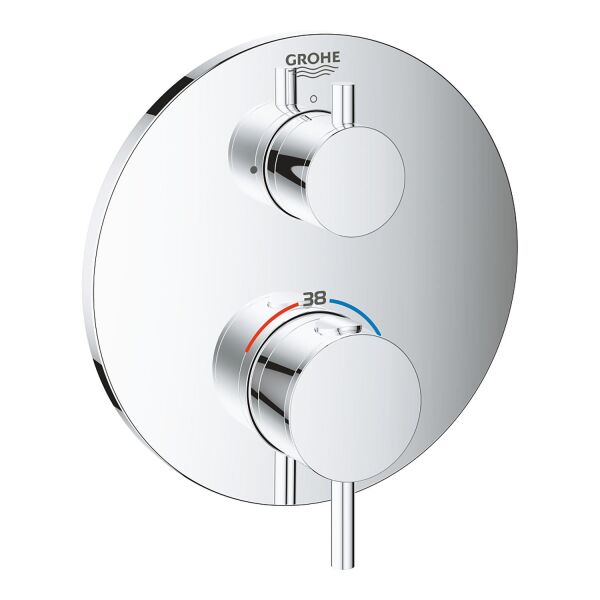 Grohe Ankastre Termost. Duş Bat. 1 Çıkışlı Atrio Krom - 24134003