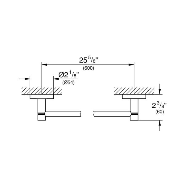 Grohe Essentials Havluluk - 40366GN1