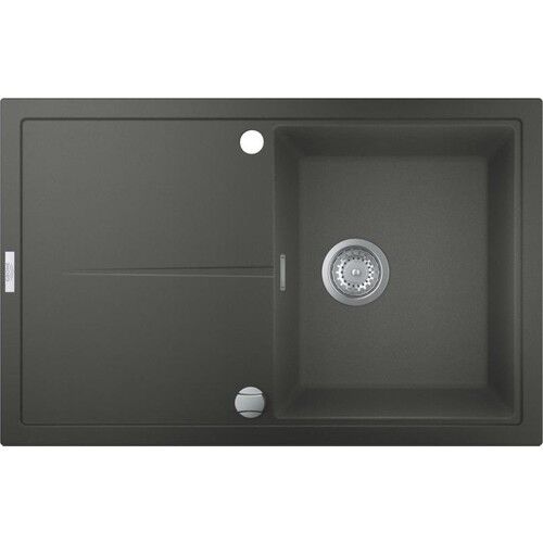 Grohe K400 Kuvars Kompozit Eviye 50 -C 78/50, Granit Gri Rengi - 31639At0