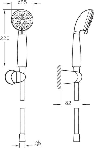 Artema A45694 Compact 3f El Dus Takımı