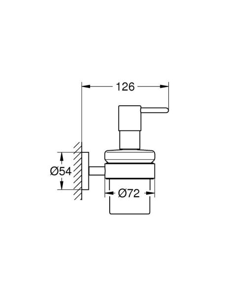 Grohe Essentials Sıvı Sabunluk Seti - 1022572430