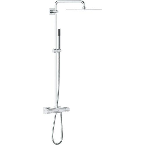 Grohe Rainshower F-Series System 254 Duvara Monte Termostatik Bataryalı Duş Sistemi (27469000)