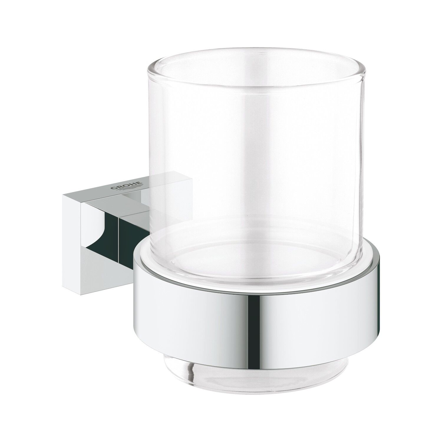 Grohe Diş Fırçalık Seti Eurocube Krom - 40755001