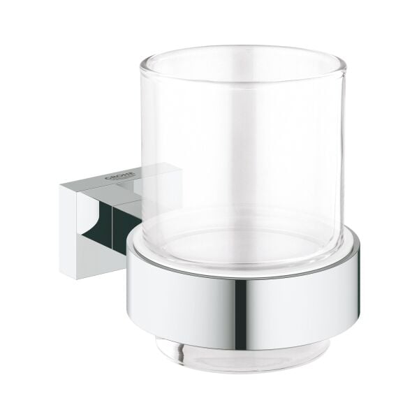 Grohe Diş Fırçalık Seti Eurocube Krom - 40755001