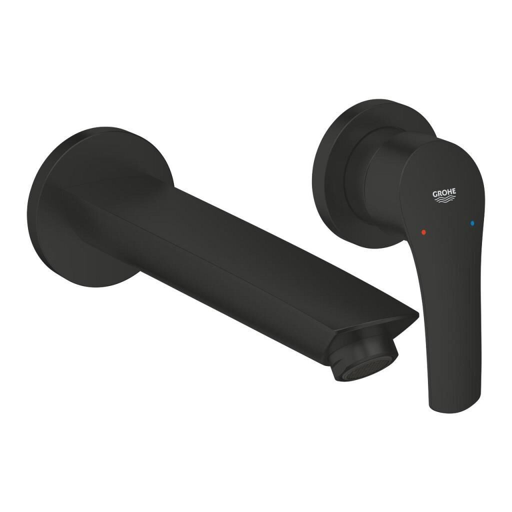Grohe Eurosmart İki Delikli Lavabo Bataryası M-Boyut Mat Siyah - 293382433