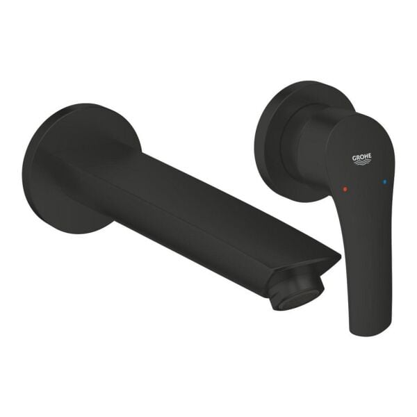 Grohe Eurosmart İki Delikli Lavabo Bataryası M-Boyut Mat Siyah - 293382433