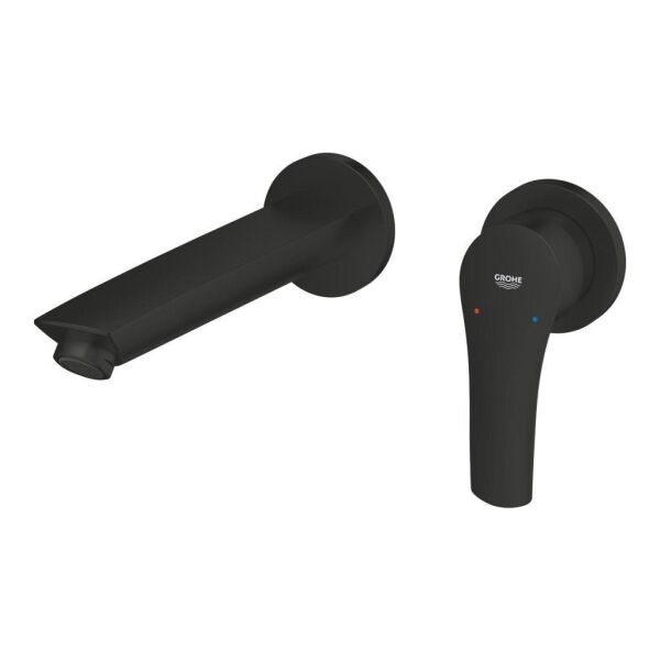 Grohe Eurosmart İki Delikli Lavabo Bataryası M-Boyut Mat Siyah - 293382433