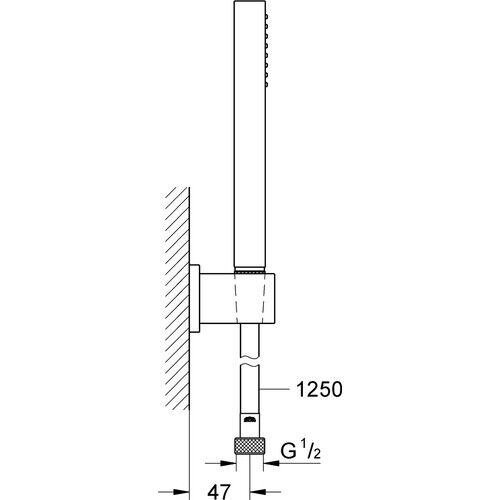 Grohe Euphoria Cube Stick Duş Seti 27702000