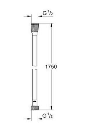 Grohe Silverflex Duş Hortumu 175 cm - 28388A01