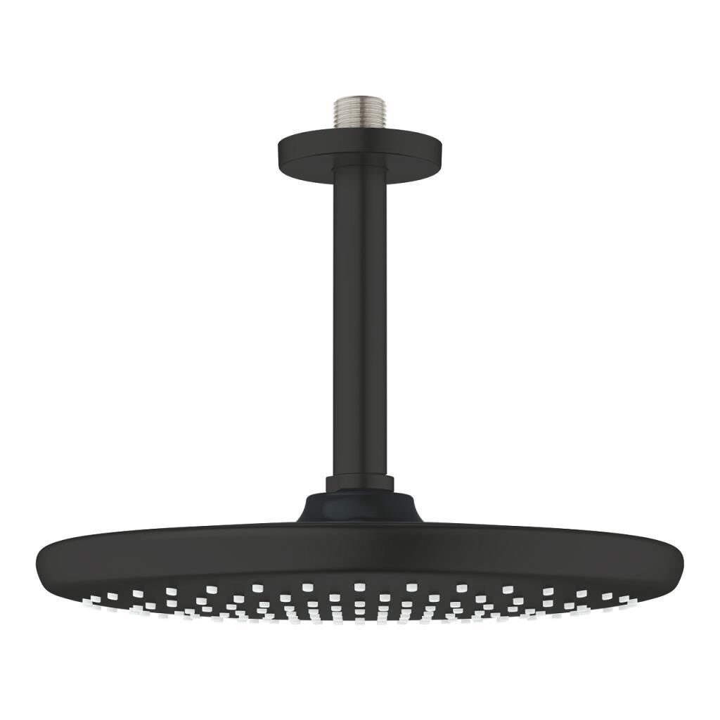 Grohe Tempesta 250 Tepe Duşu Seti 142 mm, Tek Akışlı Mat Siyah - 266692430