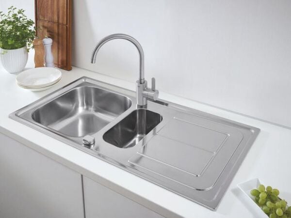 Grohe Eurocosmo Tek Kumandalı Eviye Bataryası 32843002