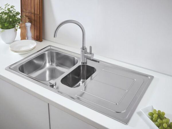 Grohe Eurocosmo Tek Kumandalı Eviye Bataryası 32843002