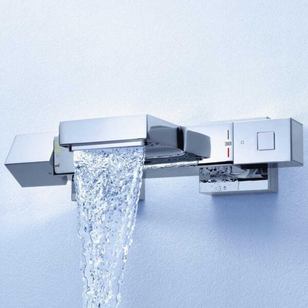 Grohe Grohtherm Cube Termostatik Banyo Bataryası - 34497000