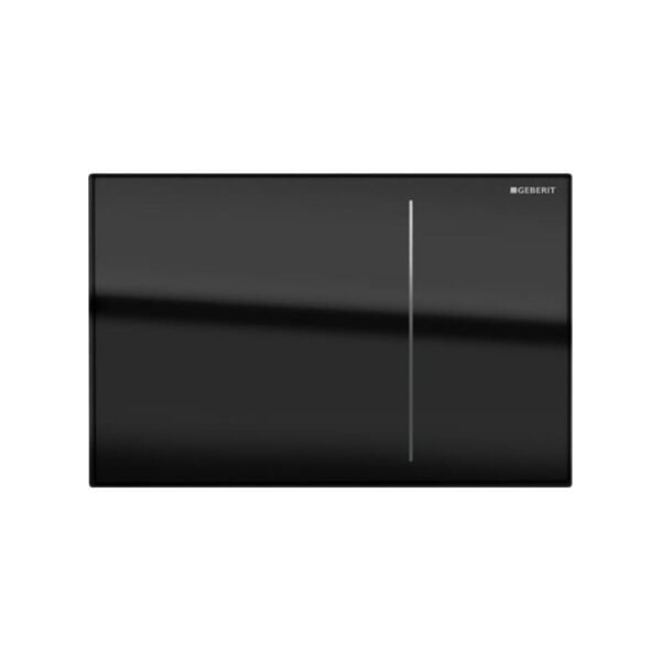 Geberit SIGMA70 Fotoselli Kumanda Kapağı, Siyah Cam 115.625.SJ.1