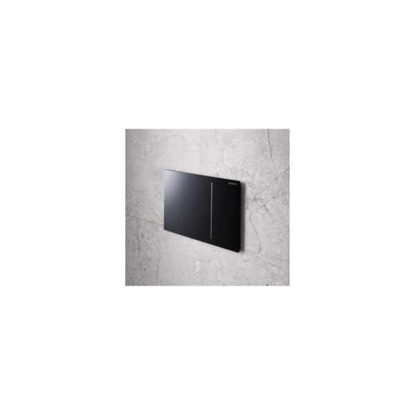 Geberit SIGMA70 Fotoselli Kumanda Kapağı, Siyah Cam 115.625.SJ.1