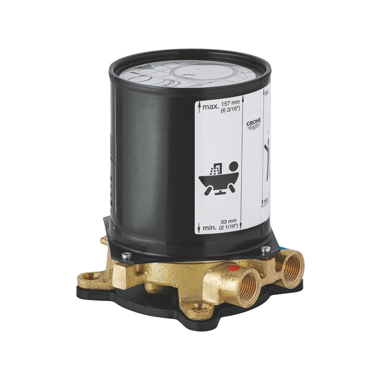 Grohe Ayaklı Küvet Bataryaları İçin İç Ünite 45984001