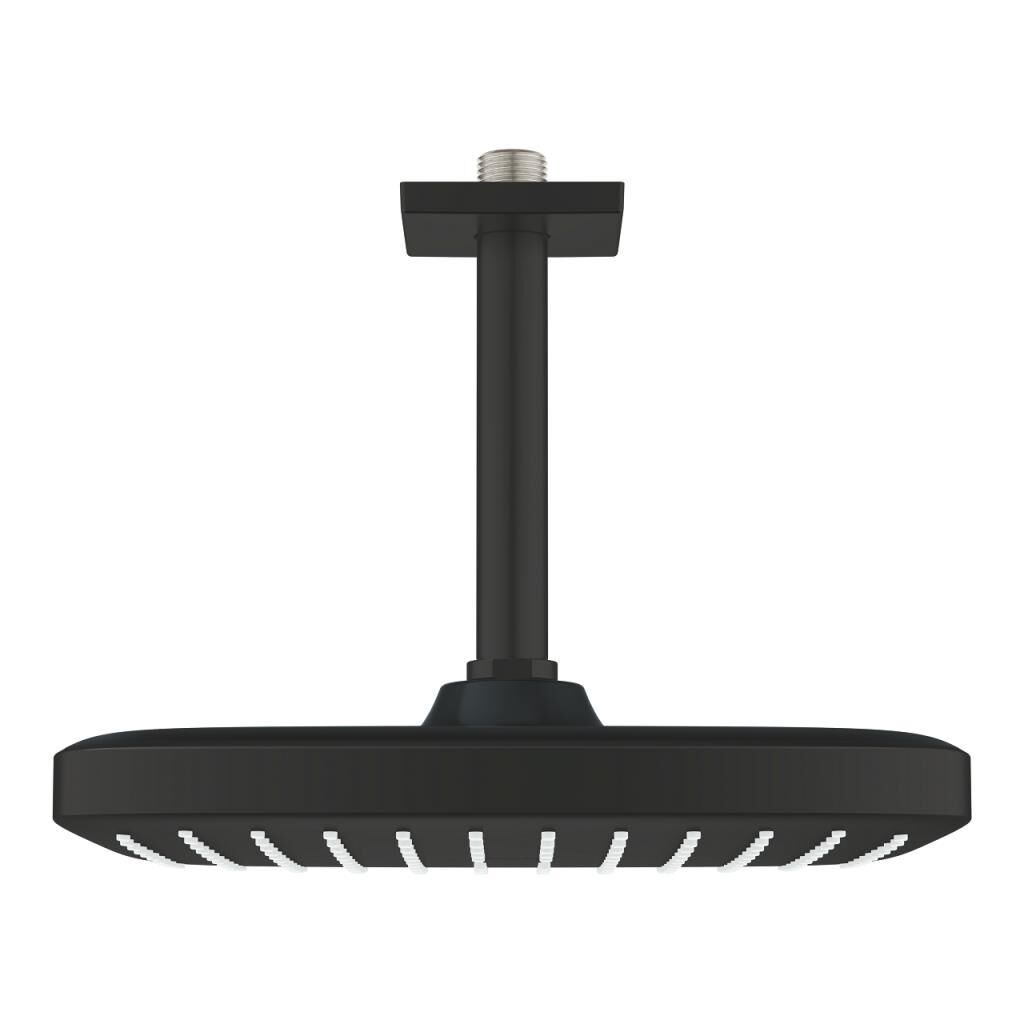 Grohe Tempesta 250 Cube Tepe Duşu Seti 142 mm, Tek Akışlı Mat Siyah - 266882430