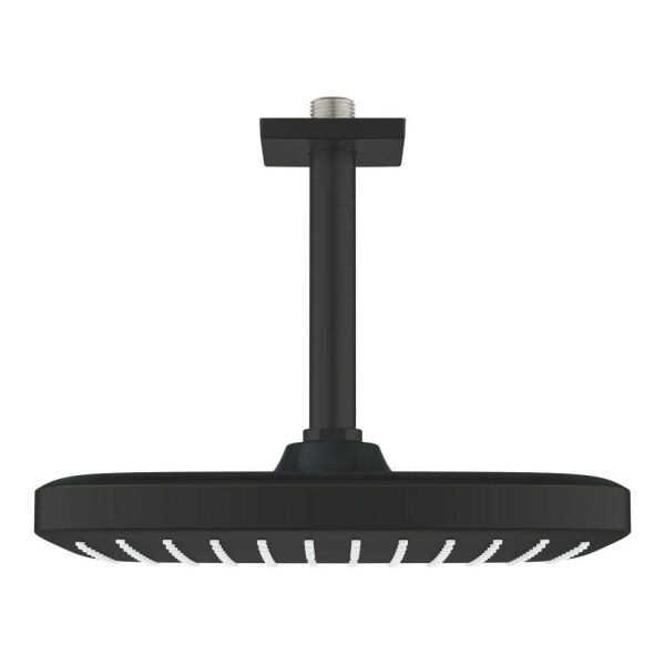 Grohe Tempesta 250 Cube Tepe Duşu Seti 142 mm, Tek Akışlı Mat Siyah - 266882430