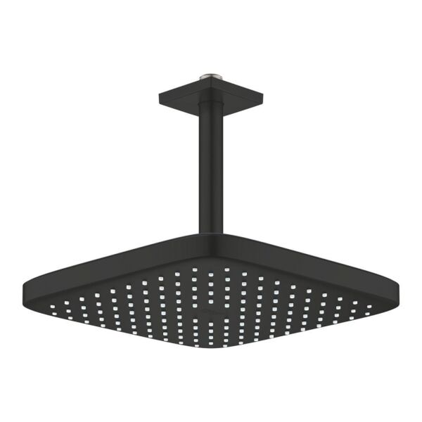 Grohe Tempesta 250 Cube Tepe Duşu Seti 142 mm, Tek Akışlı Mat Siyah - 266882430