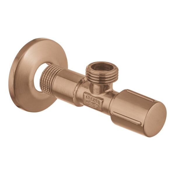Grohe Ara Musluk (1/2 giriş, 1/2 çıkışlı), Fırçalı Bakır - 22041DL1