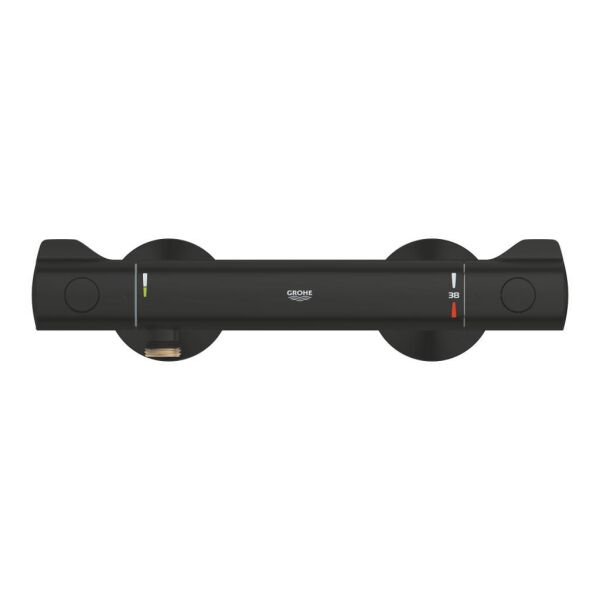 Grohe Grohtherm 800 Termostatik Duş Bataryası Mat Siyah - 1022022430