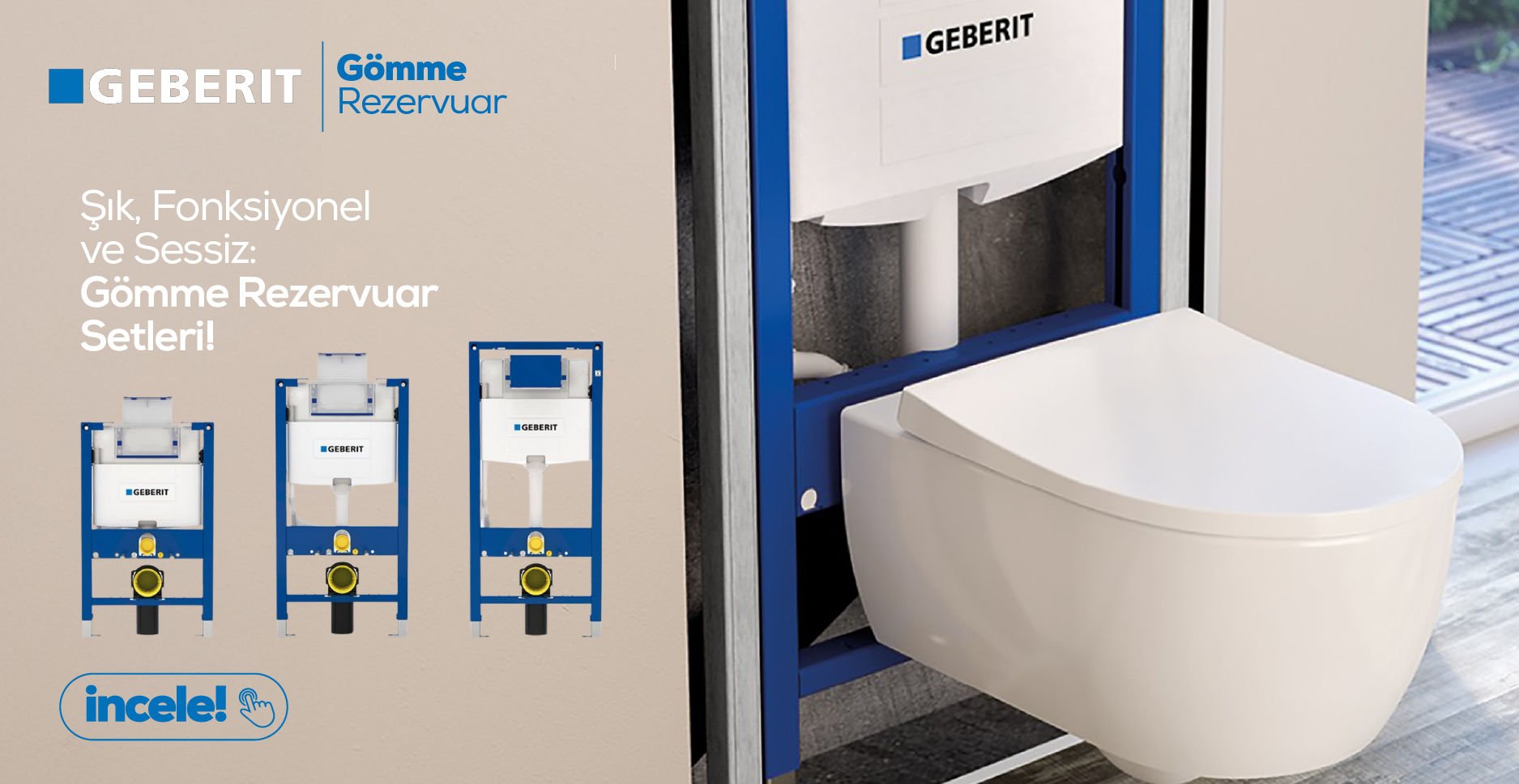 Geberit Gömme Rezv.Tanıtım